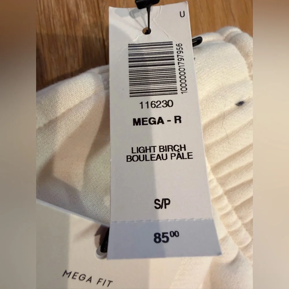 Aritzia Cream Sweatfleece Cozy Jogger - Picture 4 of 5